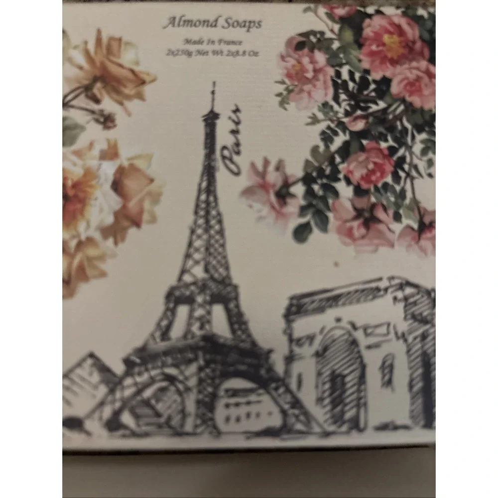2 Lorcos Bar Almond Soap Made In France. ‎ Eiffel Tower boxed set